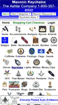 Mobile Screenshot of masonickeychains.com